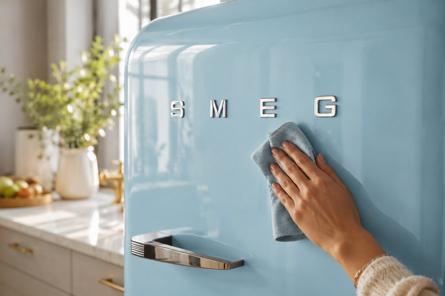Cara Merawat Kulkas Retro Smeg Seri FAB Agar Tetap Mengkilap dan Dingin